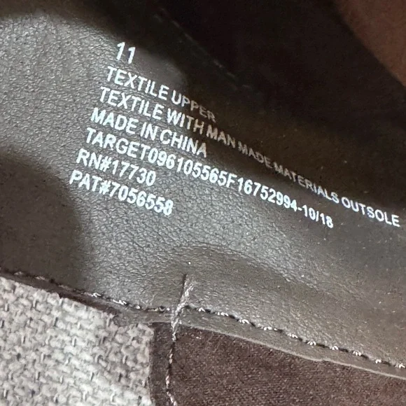 Universal Thread Dark Brown Ankle Boots sz 11 - Picture 10 of 10